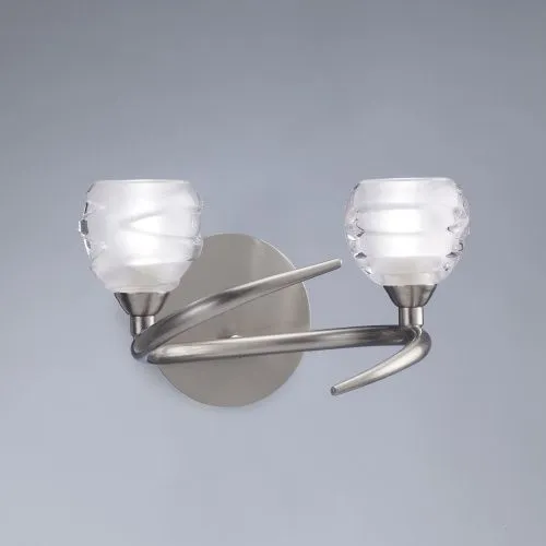 Бра Mantra Loop Satin Nickel 1815  фото 2